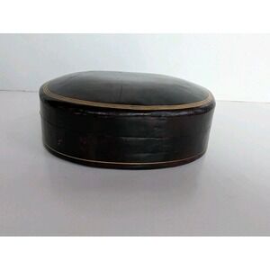 Vintage SMR Calf Leather Jewelry Box Purse Made In Italy